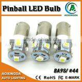 3528 6.3V AC DC BA9S Pinball Led Bulb