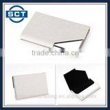 Logo Laser Printed Business Card Cases Rose Red Colour for Business Women thumbnail-2