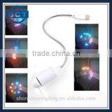 Mini Portable Flexible Desktop Computer Notebook PC Colorful LED Light USB Fan thumbnail-5