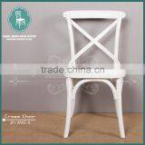 Cross x Back Dining Chair Used in Wedding Party thumbnail-2