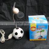 Mini USB Fan With Football thumbnail-1