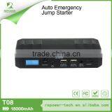 Rony Car Jump Starter E-power T08 CE FCC RoHS 18000mah 12V Car Battery Booster thumbnail-6