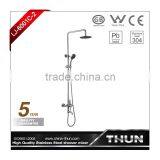 Euro-style stainless steel 304 bath shower mixer