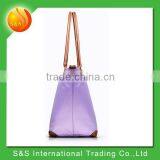 Fashionable Nylon Foldable College Student Shoulder Bag Hand Bag thumbnail-3