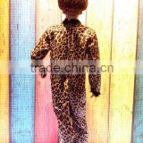 Playful Kids Carnival Animal Leopard Costumes Children's Jumpsuit Leopard Costume Girls Leopard Cosplay Costumes for Halloween thumbnail-3