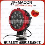 Hot-Sale Super Bright Round ARB Intensity Style 51W 96W 111W 185W Led work Lamps, led work lights for cars, suv