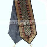 Placemats and Coaster in Black Color Indian Silk Table Runner thumbnail-4