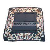 Generous Floral Silk Foulard Scarf For Women thumbnail-1