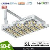 Meanwell Driver Different Beam Angle Modular Design Adjustable Bracket CE Rohs 100-140lm/W 120W LED Tunnel Light thumbnail-5