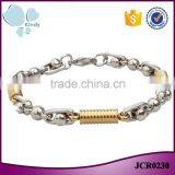 Kindy Jewelry JCB0230 Best Selling Punk Style Men Bracelet 316l Stainless Steel Supplier's Choice thumbnail-1
