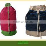 Cotton Canvas Drawstring Laundry Bag