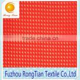 Red Polyester Tricot 90gsm Square Mesh Fabric for Mattress