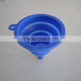 Food Grade Folding Silicone Rubber Funnel Easy to Carrying thumbnail-1