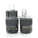 MCA Meet Audio Rhodium Plated Schuko Power Plug