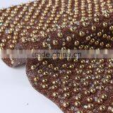 Wholesale Base Hot Fix Crystal Rhinestone Mesh Rhinestone Mesh Trimming thumbnail-1