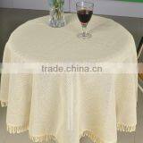 PVC Anti-slip Decorative Table Cover,beige Vinyl Tablecloth