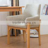 Beech solid wood dining chair HLM-4013