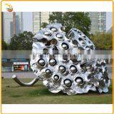 Outdoor Modern Stainless Steel Global Sculpture for Decoration thumbnail-2