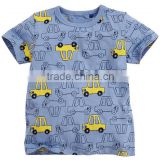 2016 high quality ODM 100% cotton children T-Shirt with little cute bus pattern for 18 months to 6 years old baby kids                        
                                                Quality Choice