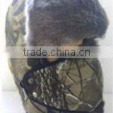 Custom Nylon & Fake Fur Windproof Winter Hat With Earmuff thumbnail-2