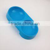 Colorful Plastic Double Round Shape Pet Bird Water Food Fountain Feeder for Sale thumbnail-2