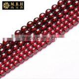 Natural Beads 4567A Wine Red Garnet Gem Crystal Beads Are Semi-finished DIY Handmade Jewelry Wholesale thumbnail-2
