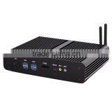 pc Desktop Intel Core I7-5650U Cheap Barebone Fanless Mini PC