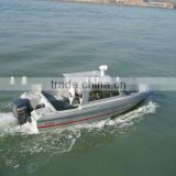 6m best fiberglass work boat for sale with high speed