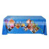 6ft Table Throws With Custom Dye-sublimation Full Color Printing (Rounded Corners)