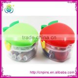 Fancy apple shape plastic nice quality complete sewing kits