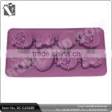 Various Silicone Carton Animal Ice Tray of Purple thumbnail-1