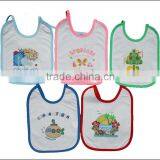 printed baby bibs 5pcs set