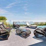 Evergreen Wicker Furniture - Outdoor Bamboo Material Sofa thumbnail-1