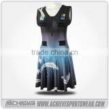 Very Nice Printing Tennis Jersey/sleeveless Tennis Dress/plain Tennis Dress for Wome thumbnail-3