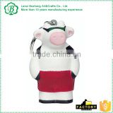 High quality hot sale Beach Cow Stress Reliever Keyring ,Beach Cow Stress Reliever Keyring for promotional event with logo