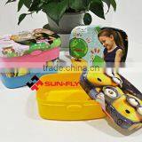 (SF) Kids Lunch Box Wholesale Custom Printed Bento Plastic Lunch Box thumbnail-5