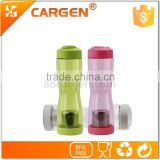 Food grade carabiner plastic tea infuser water bottle