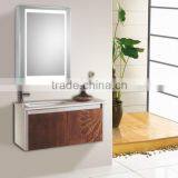 America Aluminum LED Lighting Medicine Cabinet Bathroom Mirrors With Anti-fog Pad thumbnail-1