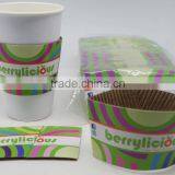 Corrugated Paper Sleeves for Hot /Cold Drink Cup thumbnail-6