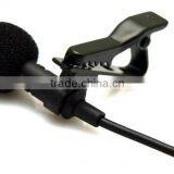 3.5mm Port Mini Speaking Microphone , Wired Communication Portable Recording Microphone for Noise Cancelling thumbnail-3
