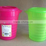 Plastic Water Jug With Lid and Handle 2L TG20171 thumbnail-1