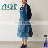 High Quality Industry PE Apron Protection Clothes disposable kitchen plastic aprons