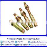 Elevator Expansion Anchor Bolts With Nuts Ans Washers Hot Dip Galvanized High Quality thumbnail-2