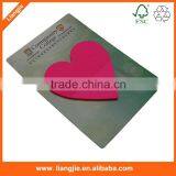 Apple Shape Die Cut Transparent Mini Plastic Sticky Note Pad thumbnail-5