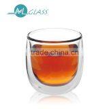 Online Hot Sell Borosil Double Wall Unique Wine Glasses for 200ml thumbnail-4