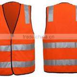 Orange Reflective Safety Vest