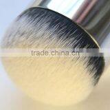 Cosmetic Wood Handle Synthetic Hair Round Dispensing Powder Brush Foundation for Girl thumbnail-4