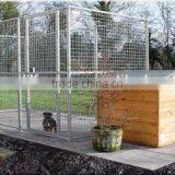 Galvanized Wire Dog Kennels /Tube Dog Crate/Pet Cages/Kennels thumbnail-1