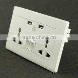 Electric Usb Sockets and Switches With Wall Switch Socket thumbnail-2