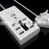 EU UK US Plug 5V 6 Port Usb Socket Charger thumbnail-3